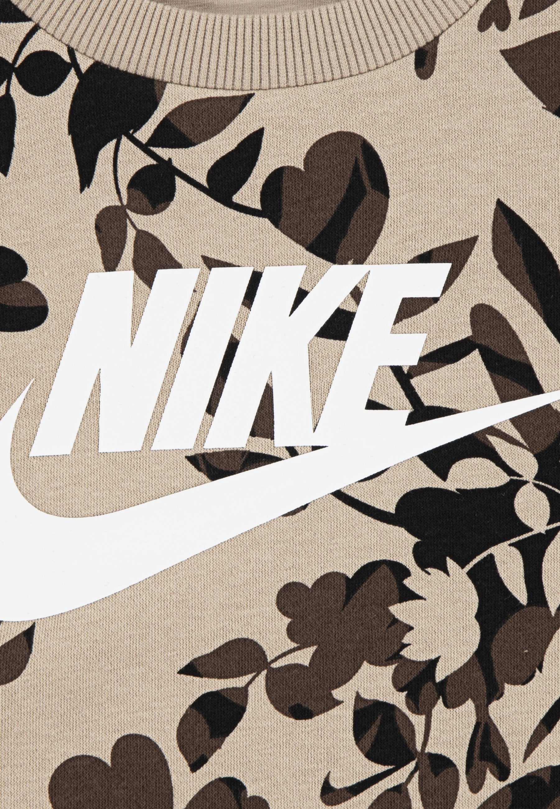 NIKE FLORAL CREW - beige