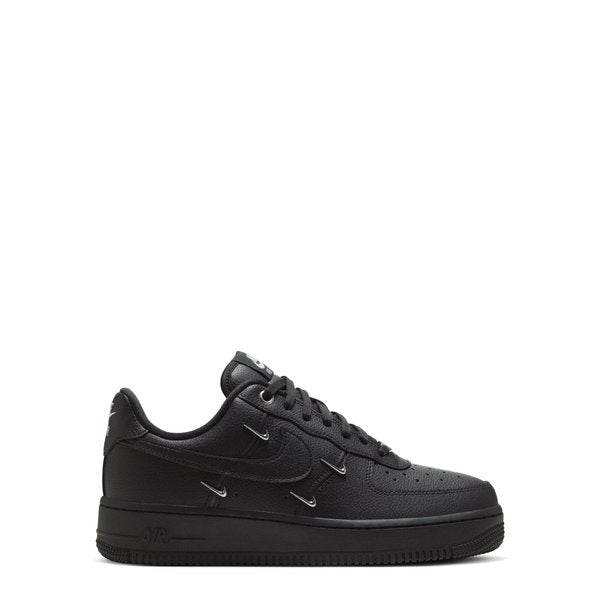 NIKE AIR FORCE ONE BLACK METAL SWOOSH