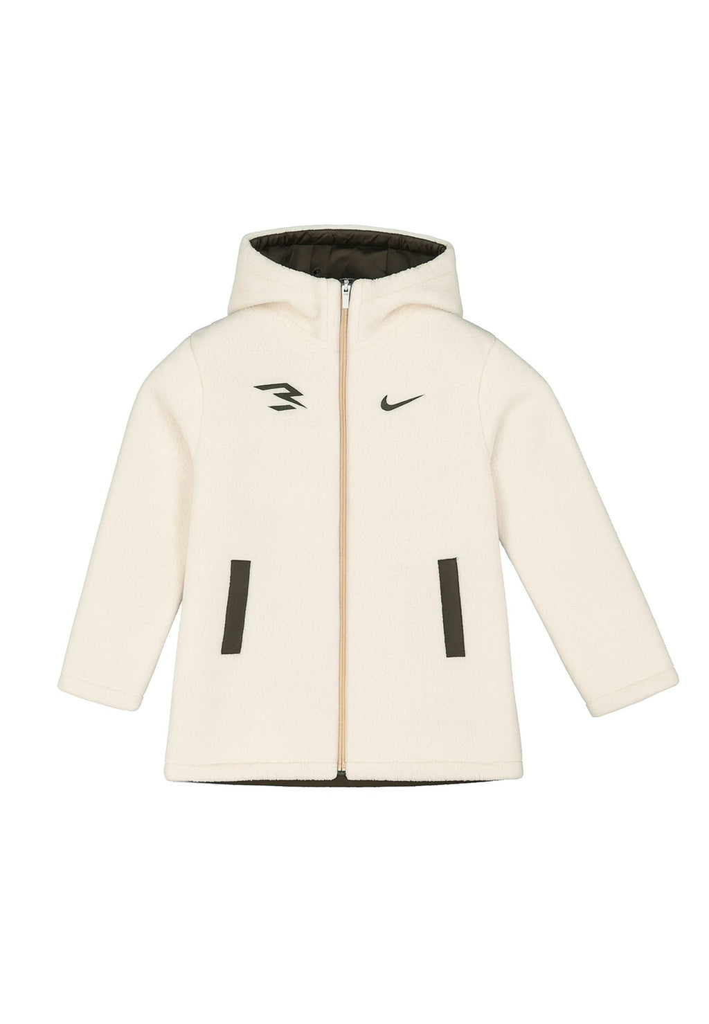 GIUBBINO NIKE REVERSIBILE ORSETTO CON CAPPUCCIO