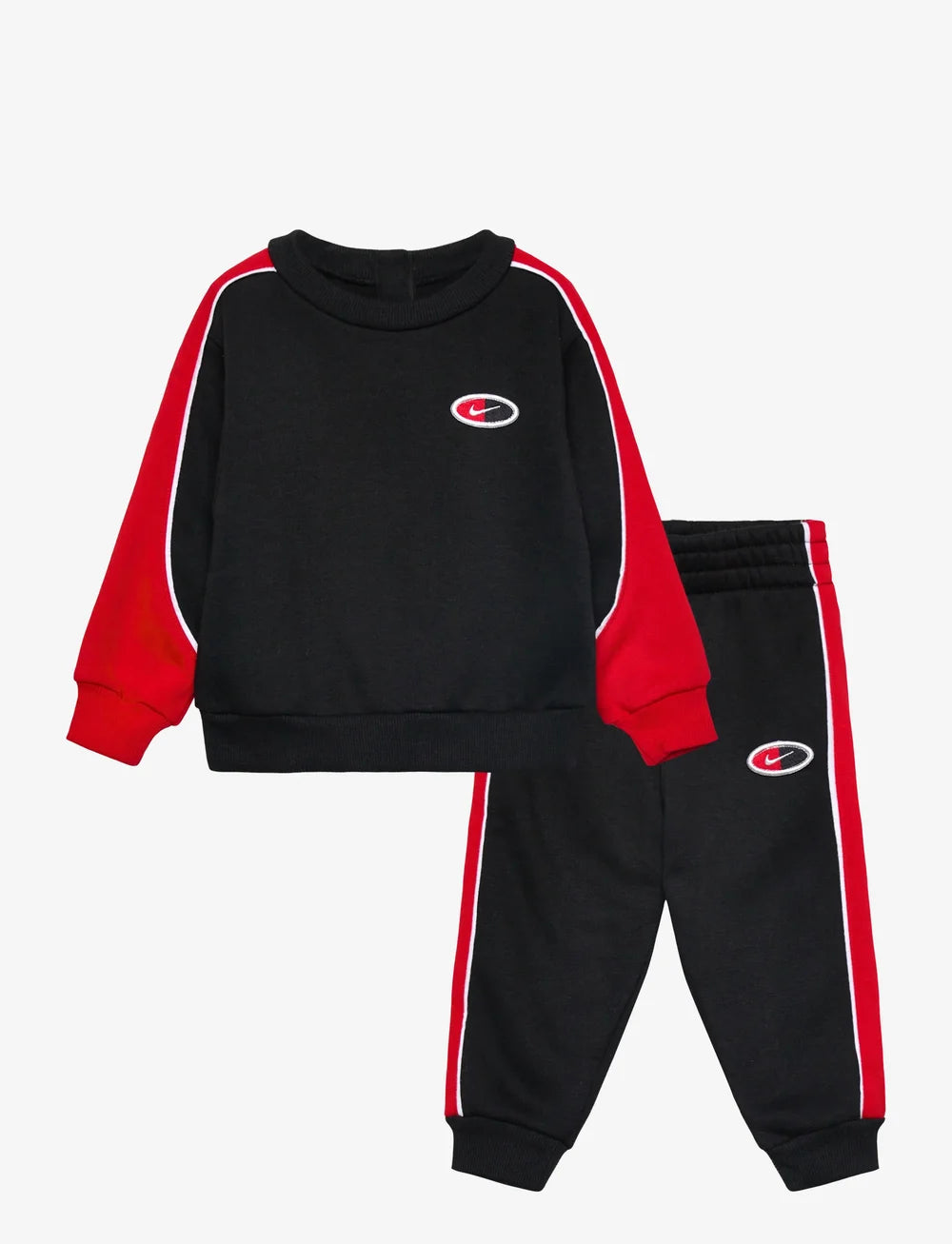 NIKE FLEECE SET UNISEX - black/red