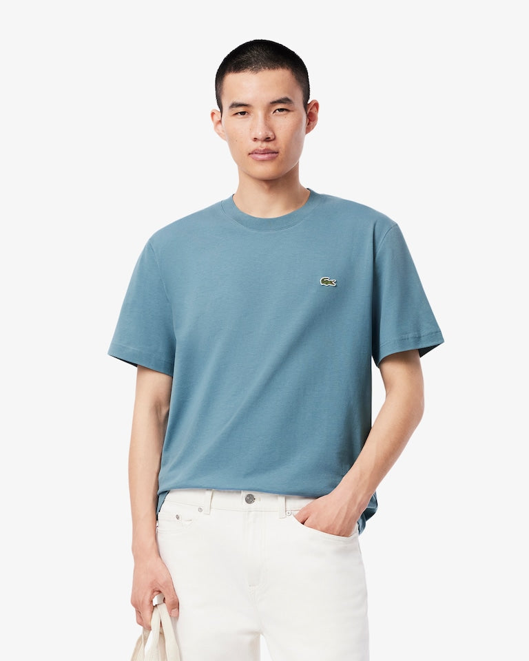 T-SHIRT LACOSTE TURCHESE
