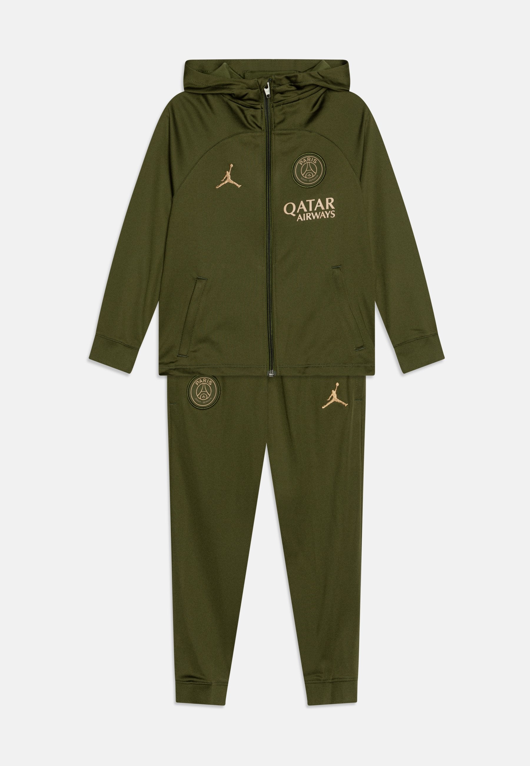PSG KIDS TRACKSUIT - military green