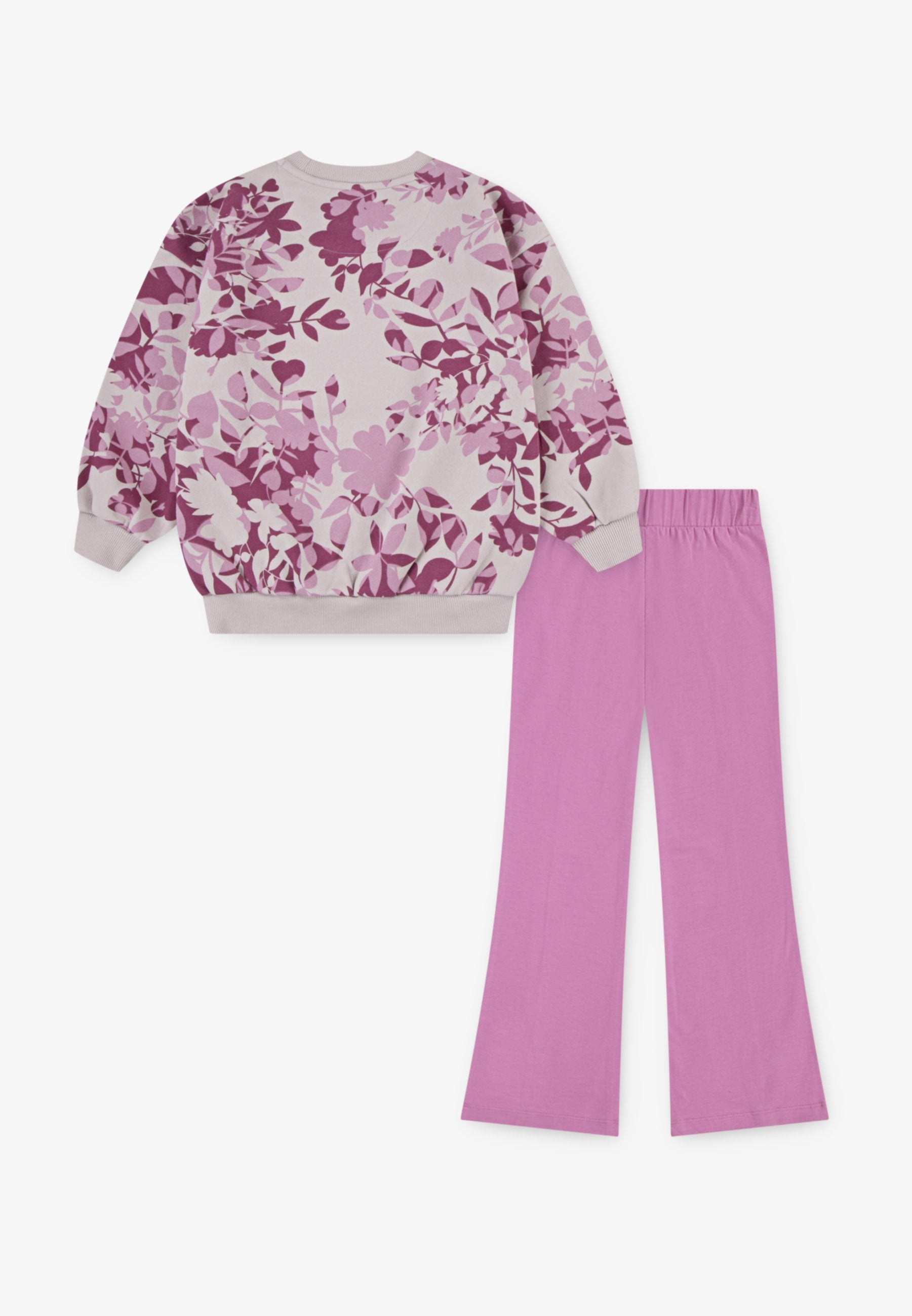 NIKE FLORAL CREW - Tuta - magic flamingo