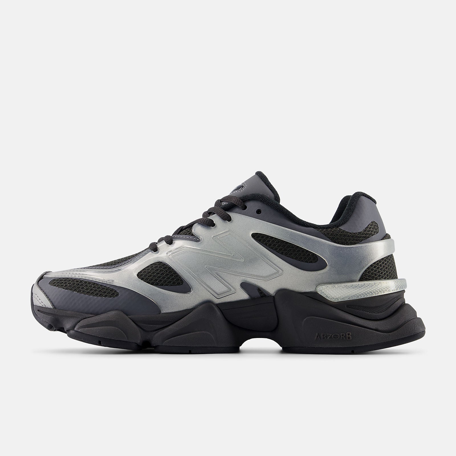 NEW BALANCE 9060 Silver metallic with black cement