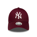 9FORTY New York Yankees MLB Metallic Rosso Scuro