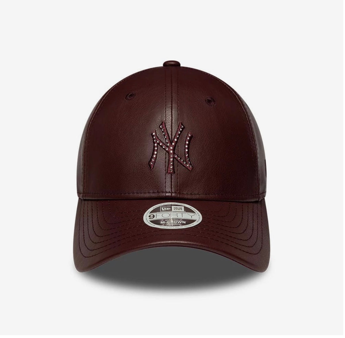 NEW ERA New York Yankees MLB Diamante PU Rosso Scuro