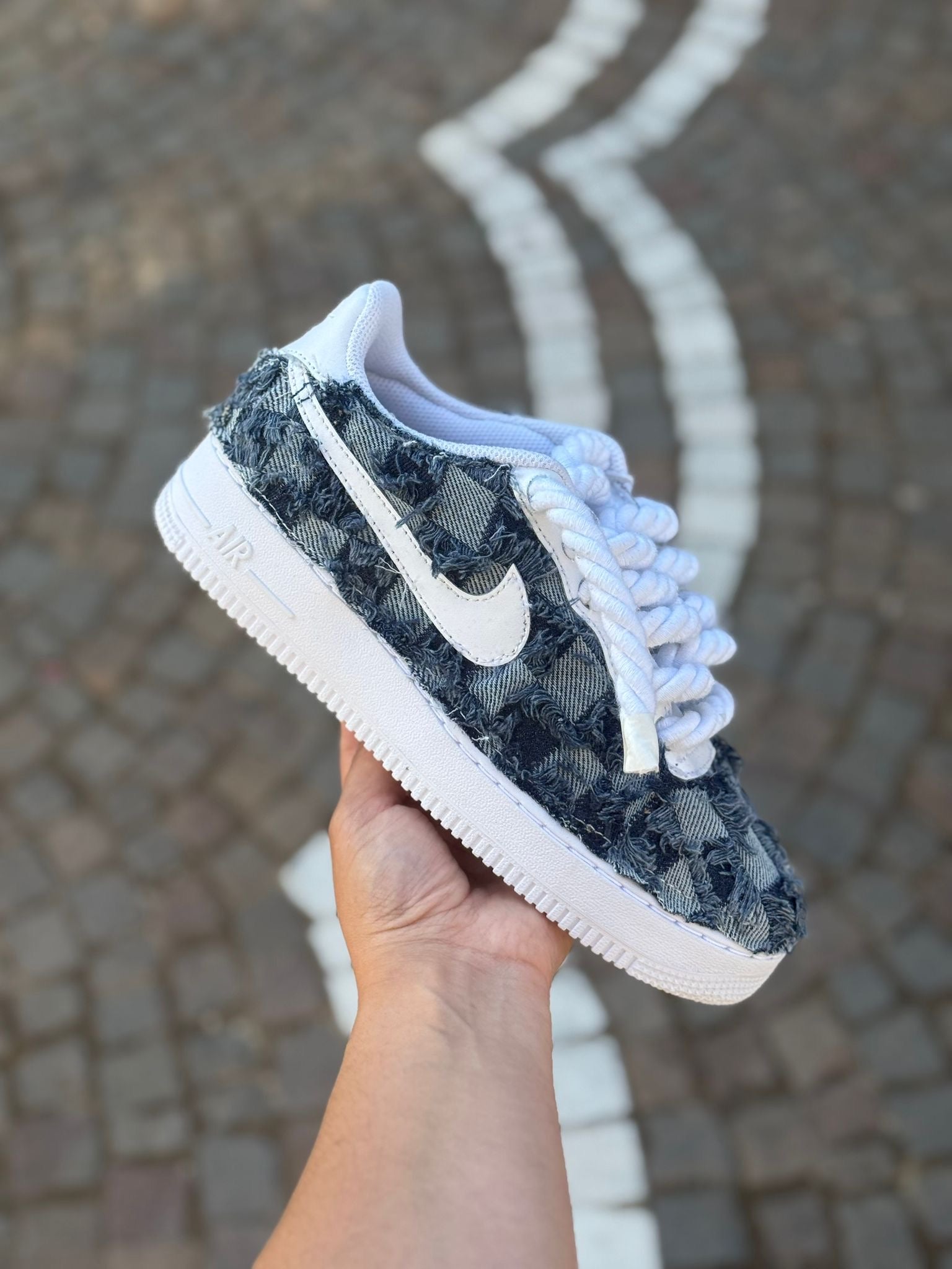 AIR FORCE ROPE LACES CUSTOM