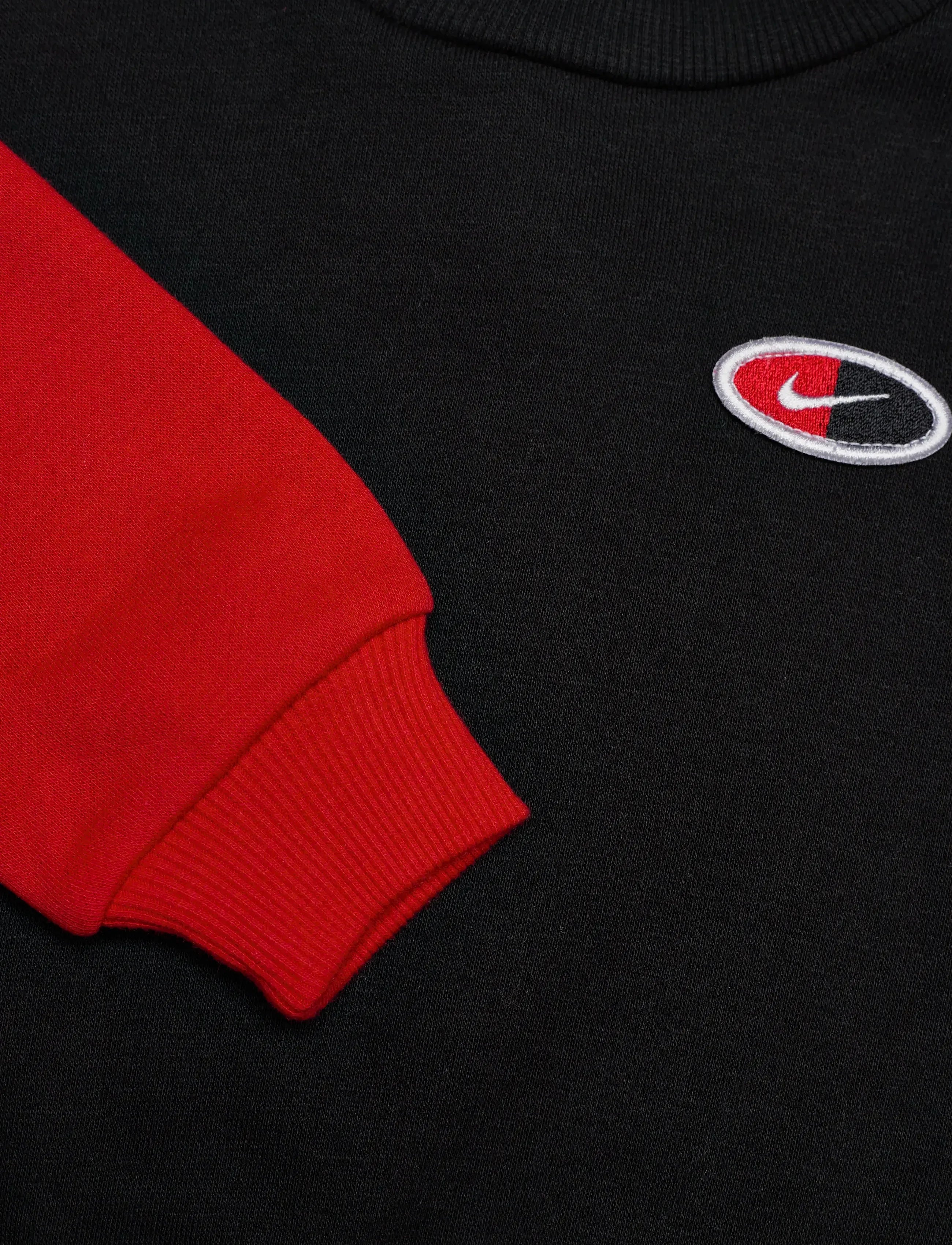 NIKE FLEECE SET UNISEX - black/red