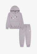 NIKE HOODIE JOGGER SET - violet