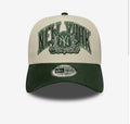 NEW ERA MLB Suede Crema & Verde