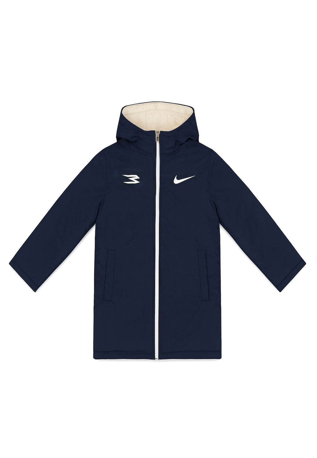 GIUBBINO NIKE REVERSIBILE ORSETTO CON CAPPUCCIO