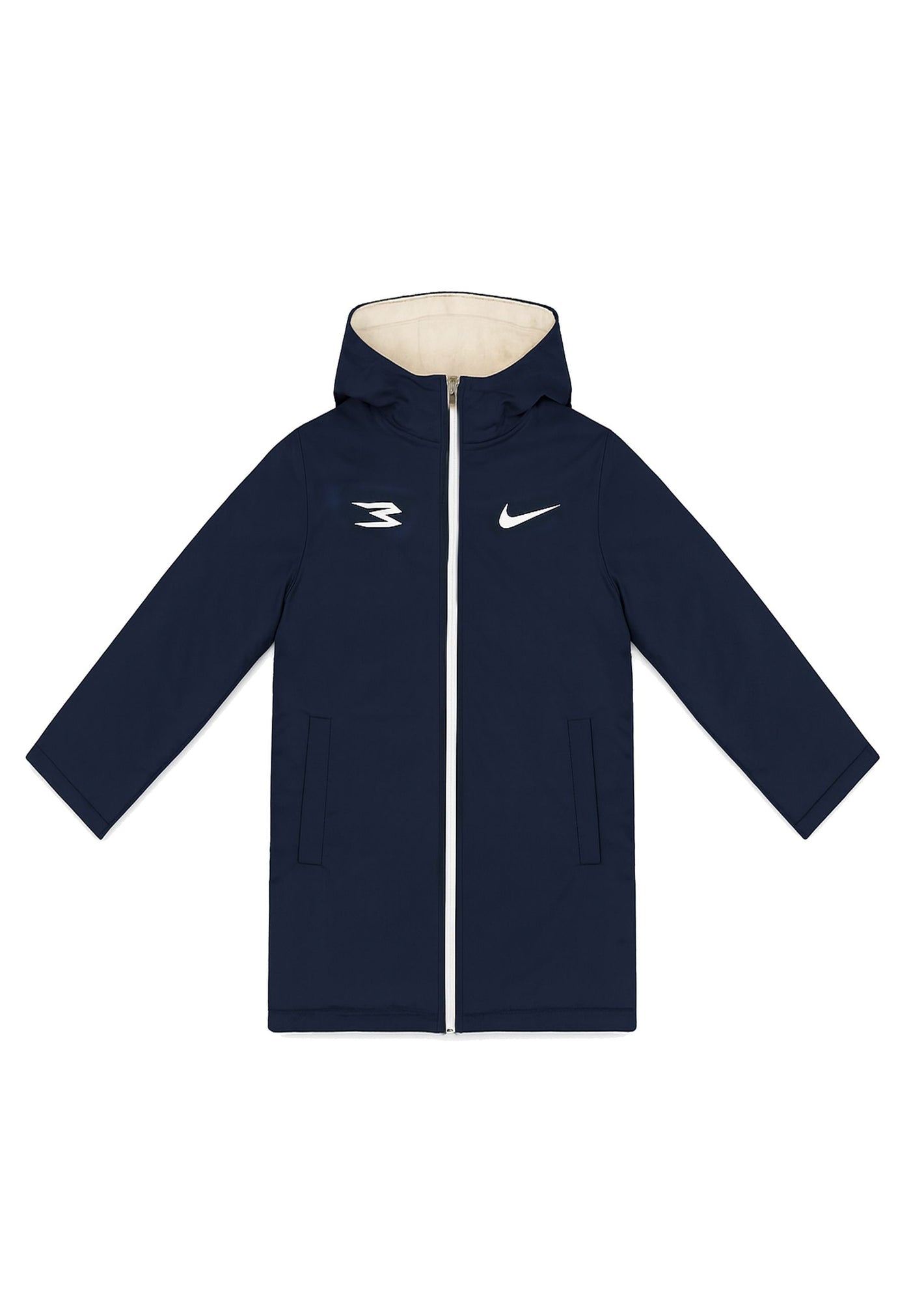 GIUBBINO NIKE REVERSIBILE ORSETTO CON CAPPUCCIO