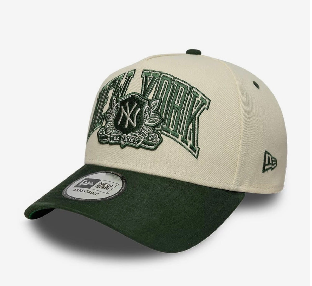 NEW ERA MLB Suede Crema & Verde