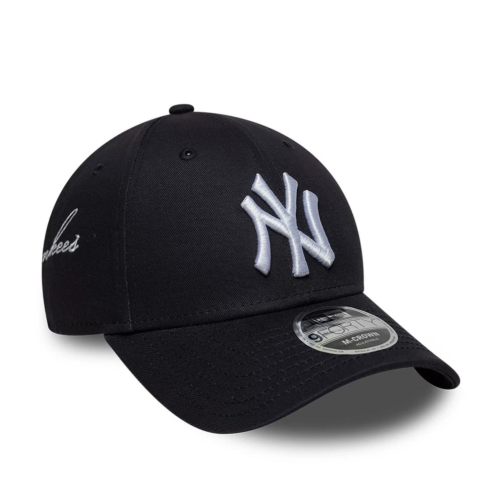 9FORTY M-Crown New York Yankees MLB Side Script Blu Navy 60915789