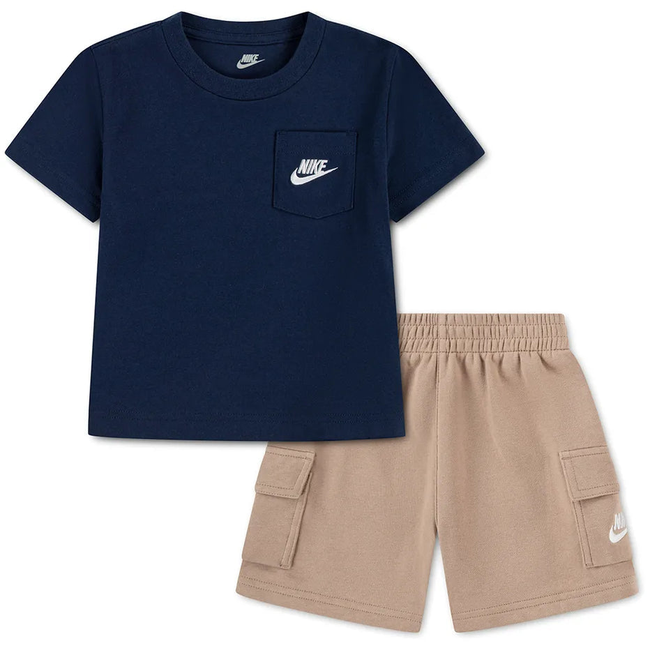 NIKE COMPLETO BLU/BEIGE