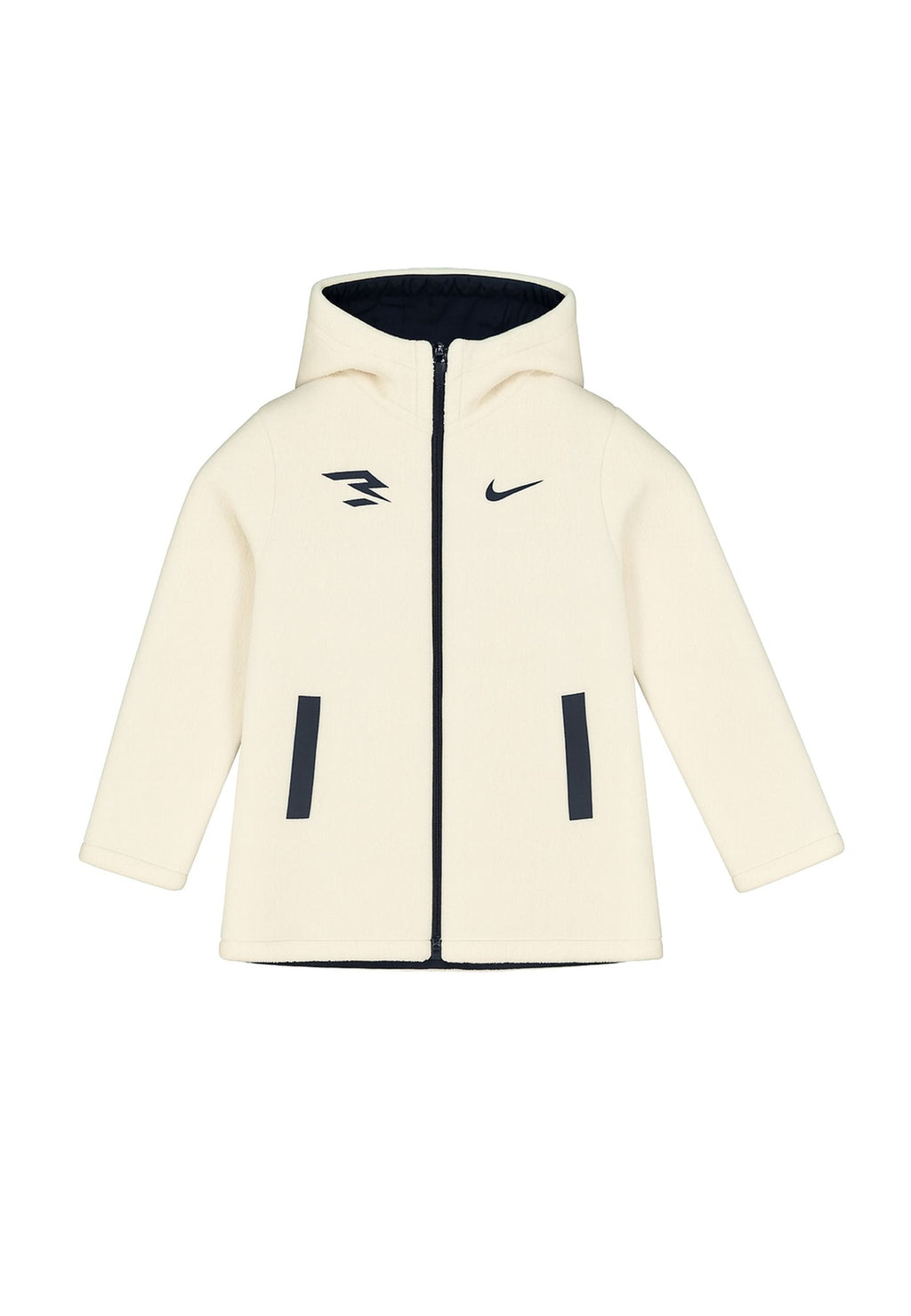 GIUBBINO NIKE REVERSIBILE ORSETTO CON CAPPUCCIO