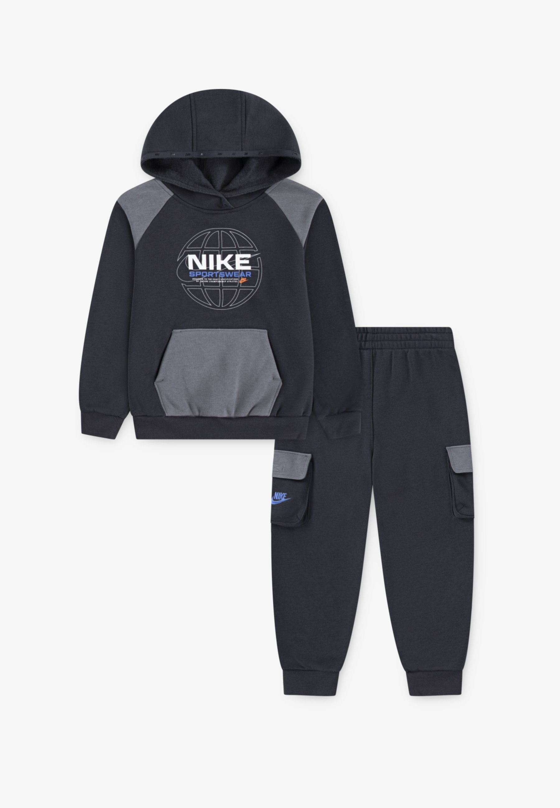 NIKE UTILITY SET - smoke grey/blu